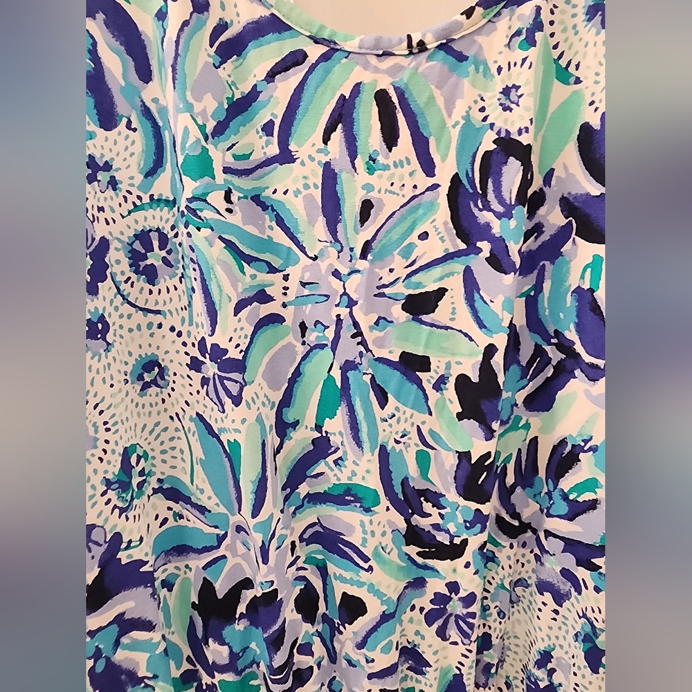 Lilly‎ Pulitzer jarret romper, size S, floral - Picture 2 of 10
